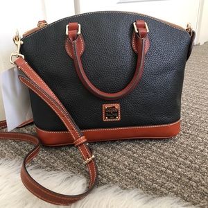 NWT Dooney & Bourke Pebble Darcy Satchel Bag